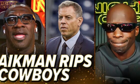 Unc & Ocho react to Troy Aikman BLASTING CeeDee Lamb & Dallas Cowboys receivers 🤬 | Nightcap