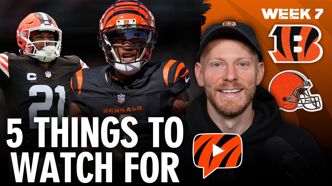 Five Things to Watch For: Bengals-Browns Game + Score Prediction