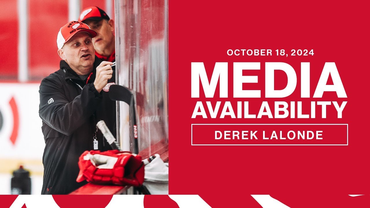 Derek Lalonde Media Availability | Oct. 18, 2024