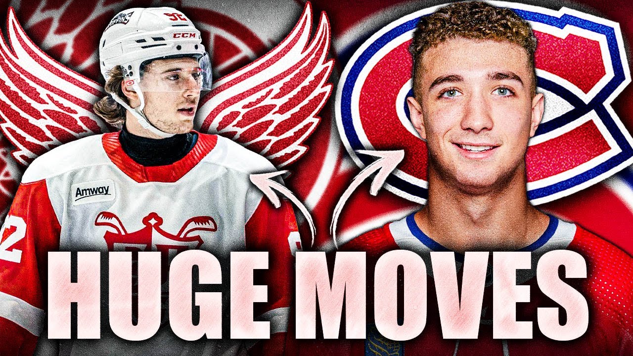 HABS & RED WINGS MAKE SOME HUGE MOVES: LOGAN MAILLOUX & MARCO KASPER CALLED UP + LOTS OF INJURY NEWS