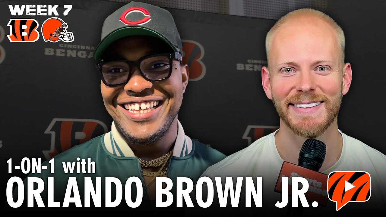 Orlando Brown Jr. on Myles Garrett, Bengals Offense & NEEDING Win vs Browns