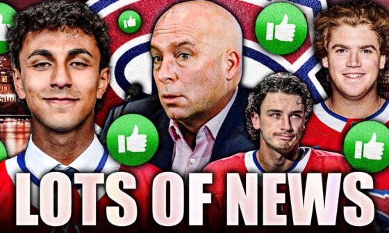 WE ACTUALLY HAVE SOME POSITIVE HABS NEWS… LET'S GO (Montreal Canadiens Updates: Hage, Fowler, More)