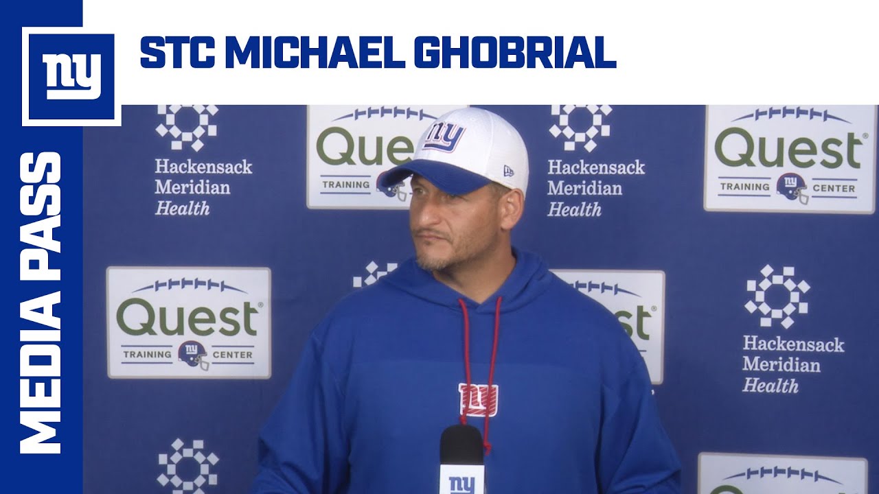 Michael Ghobrial on Dealing with Injuries | New York Giants