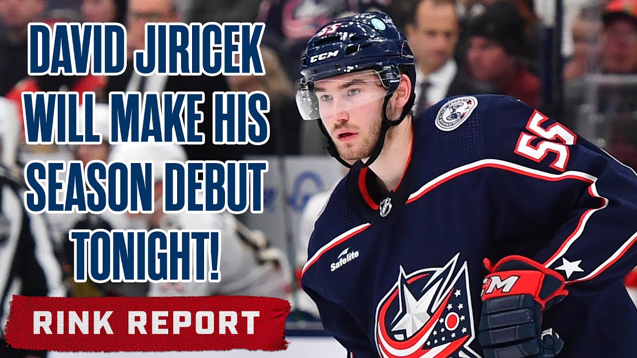 Columbus Blue Jackets vs. Minnesota Wild Preview - David Jiricek's Season Debut! 💥| Rink Report