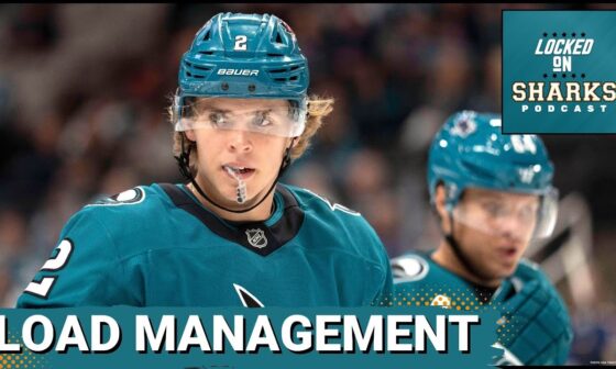 Will Smith's Load Management & San Jose Sharks Also Take The Night Off Against The Winnipeg Jets