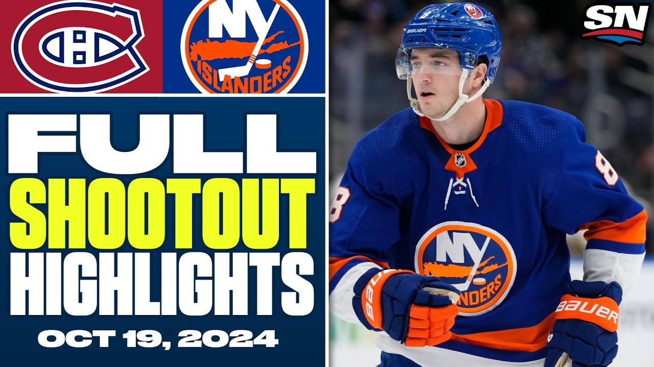 Montreal Canadiens at New York Islanders | FULL Shootout Highlights - October 19, 2024