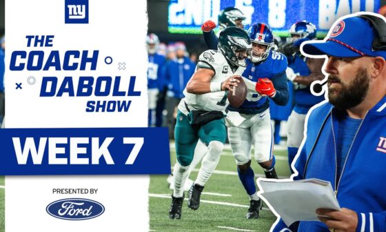 The Coach Daboll Show: Previewing Week 7 vs. Eagles | New York Giants