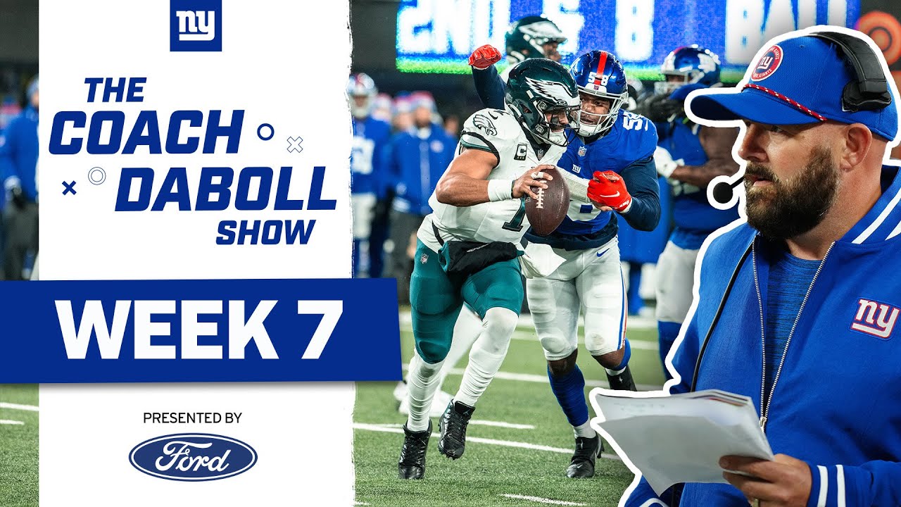 The Coach Daboll Show: Previewing Week 7 vs. Eagles | New York Giants