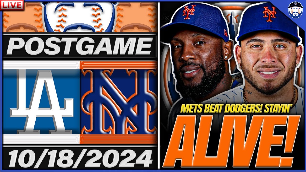 METS WIN, FORCE GAME 6! Mets vs Dodgers NLCS Postgame | 10/18/2024