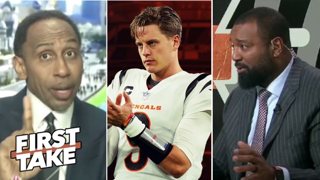 FIRST TAKE | "Joe Burrow and Bengals are dangerous team in AFC" - Stephen A. Smith rips Chris Canty