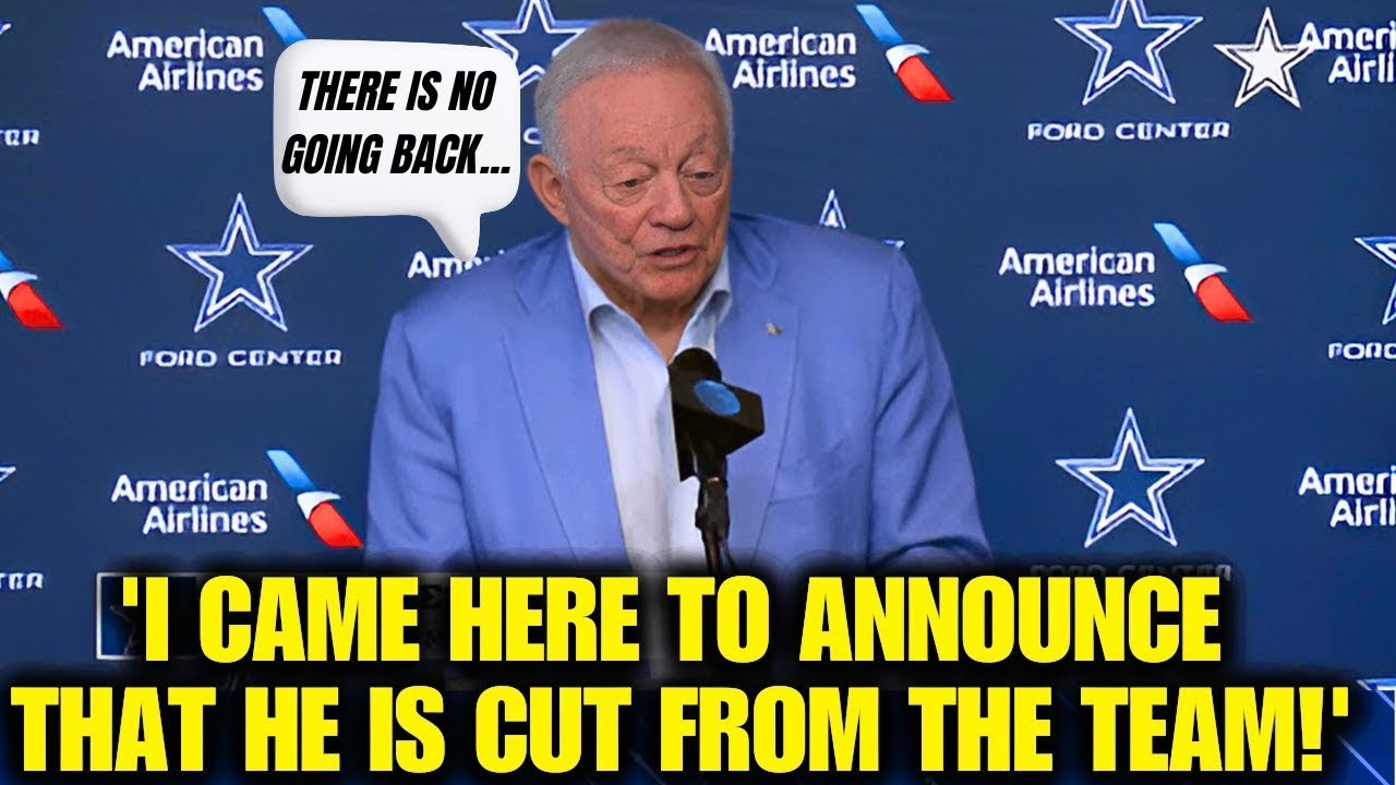 🚨STAR COWBOYS CUT NOW! JERRY JONES MAKES DRASTIC DECISION! NFL WORLD IN SHOCK! DALLAS COWBOYS NEWS!