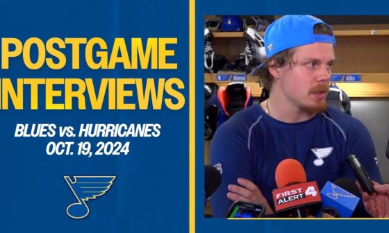 Oct. 19: Postgame Interviews