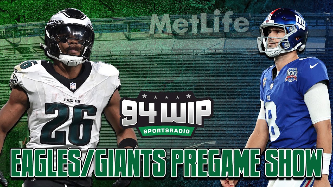 94WIP Eagles/Giants Pregame Show: Saquon Barkley Returns To New York