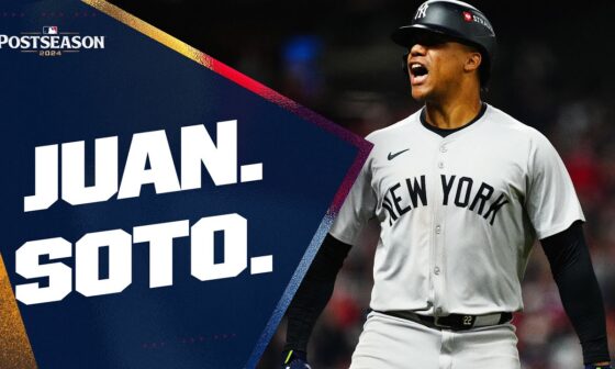 Juan Soto has been a MONSTER this postseason