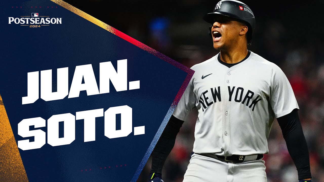 Juan Soto has been a MONSTER this postseason