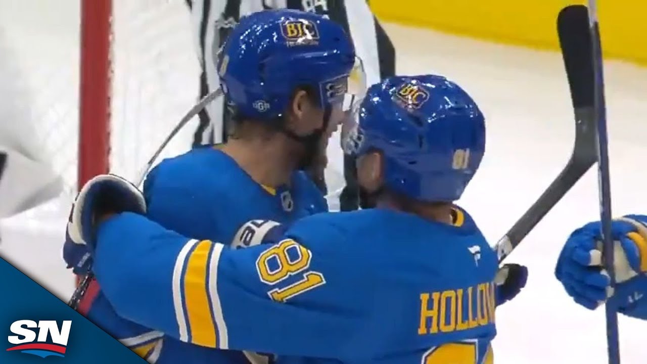 Ex-Oilers Show Their Chemistry As Philip Broberg Sets Up Dylan Holloway's First As Blues