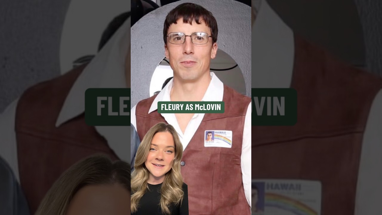 Marc-Andre Fleury's McLovin Halloween Costume 🎃