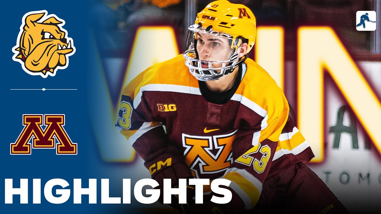 Minnesota Duluth vs Minnesota | NCAA College Hockey | Highlights - October 18, 2024