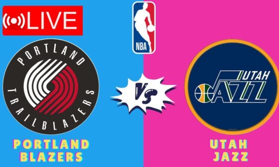 LIVE : Portland Trail Blazers vs Utah Jazz | NBA National Basketball Association  Score 10/19/24 |