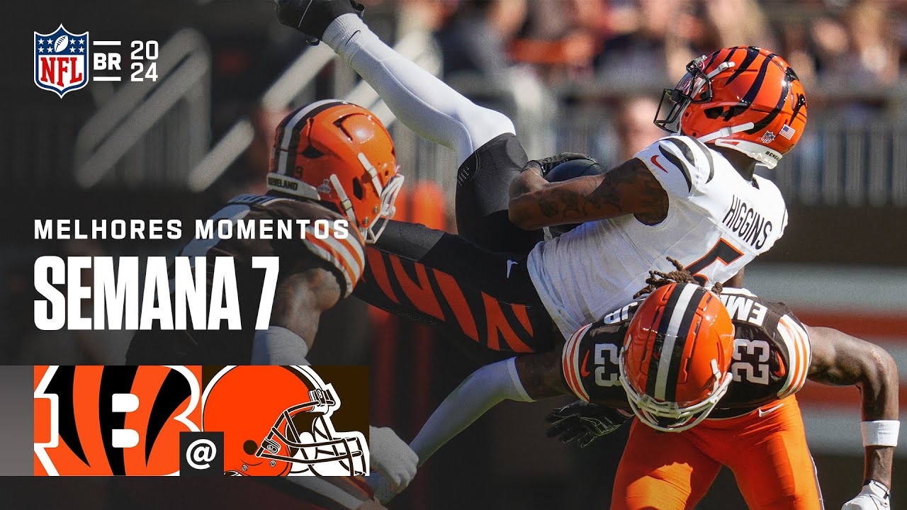 Cincinnati Bengals vs Cleveland Browns | Melhores Momentos - NFL 2024