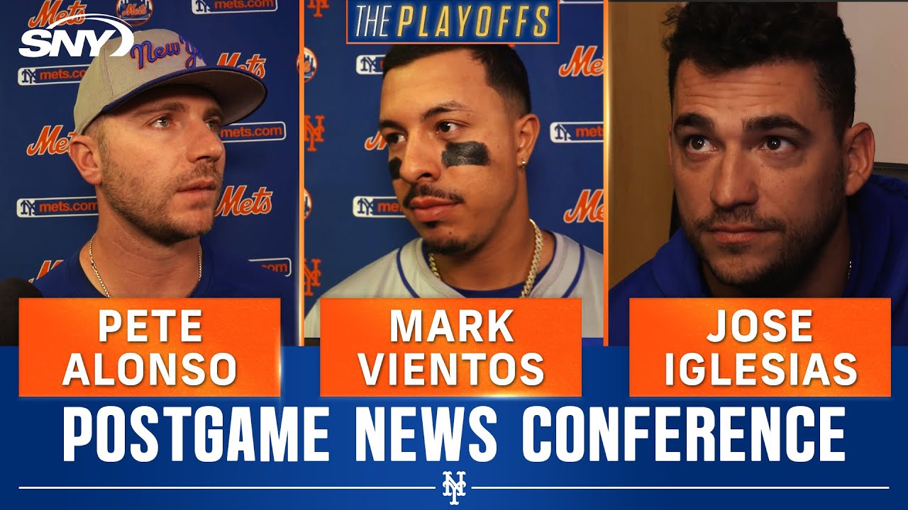 Pete Alonso talks future, Mark Vientos on Mets run, Jose Iglesias shares feelings for NY | SNY