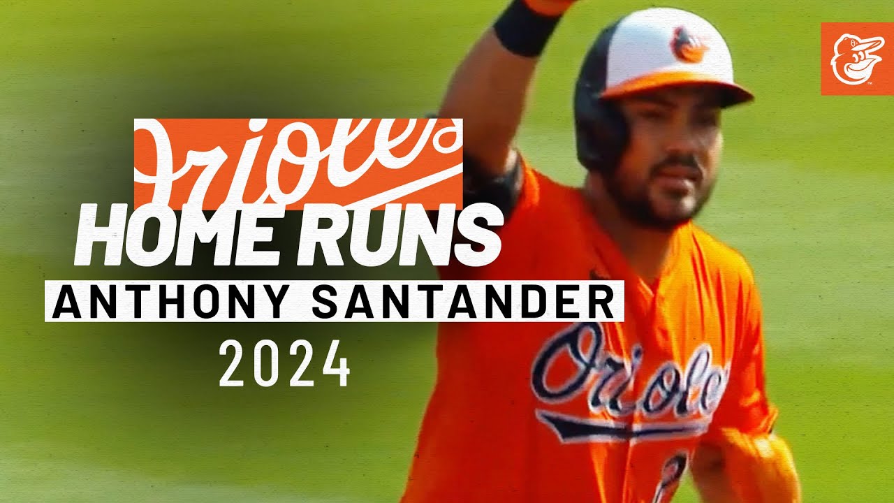 All 44 Anthony Santander Home Runs from 2024 | Baltimore Orioles