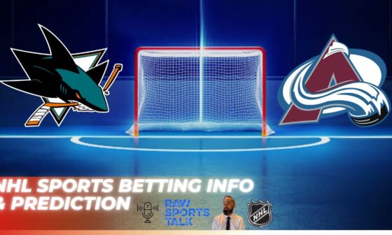 San Jose Sharks VS Colorado Avalanche : NHL Betting Info For 10/20/24