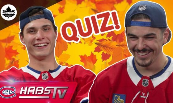 Habs react to Quebec maple facts