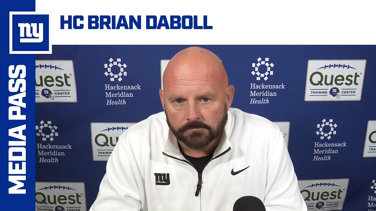 Brian Daboll Reviews Giants vs. Eagles | New York Giants