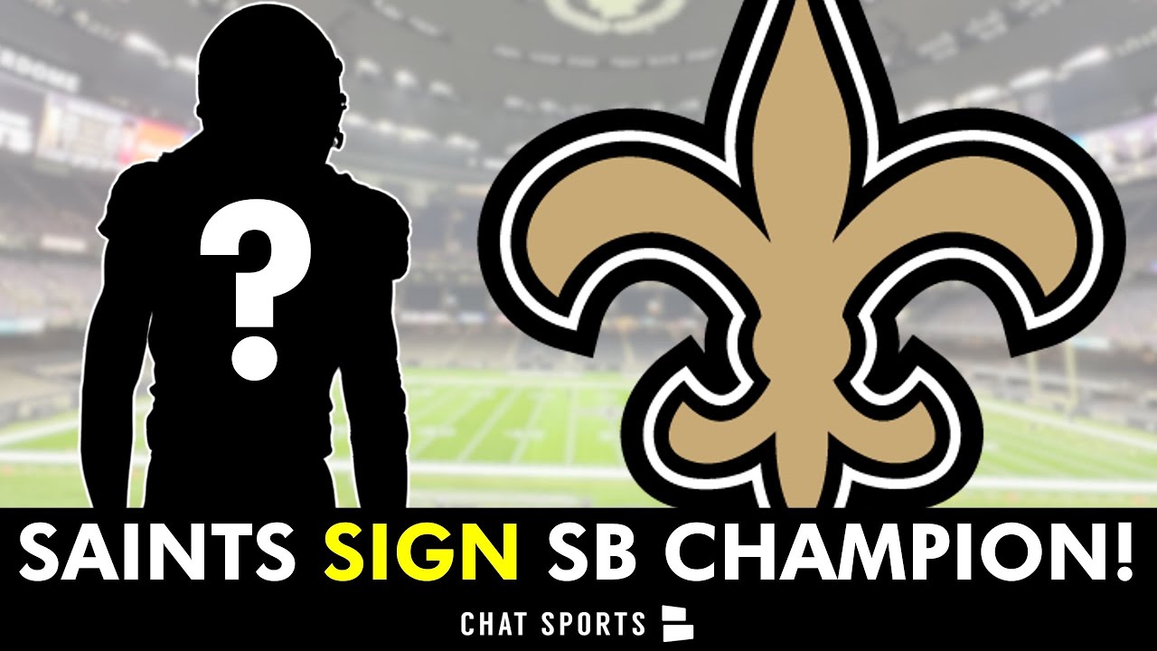 New Orleans Saints Have Signed A 2x Super Bowl Champion!