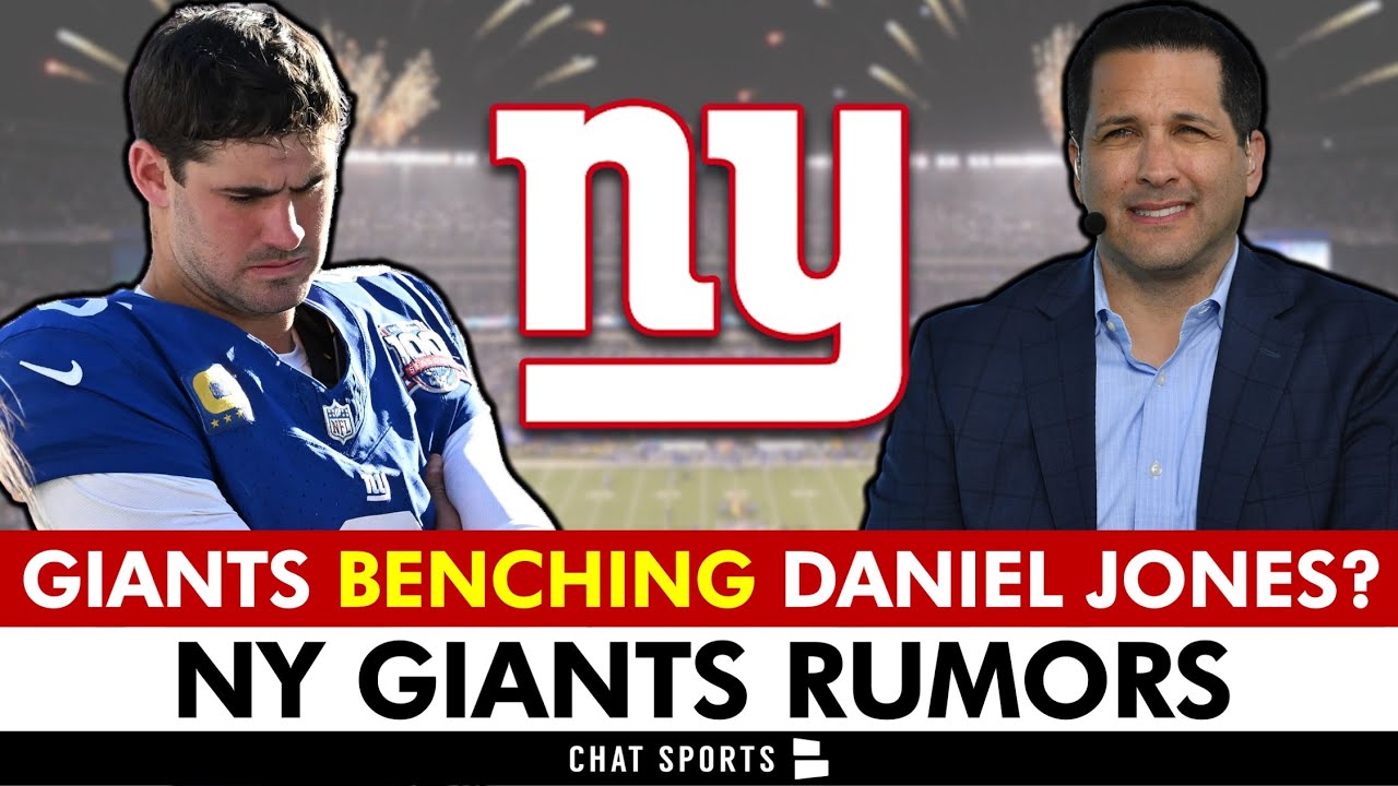 🚨 IS IT HAPPENING? Adam Schefter HINTS At Daniel Jones Being BENCHED For GOOD! | NY Giants News