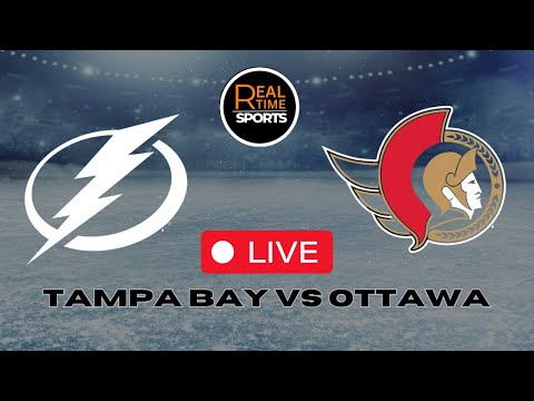 Tampa Bay Lightning vs Ottawa Senators LIVE NHL Game Score | Play By Play Audio 10-19-24