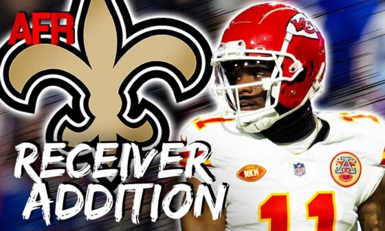 Saints Sign Super Bowl Champion WR | Why It's A Perfect Fit For New Orleans Offense