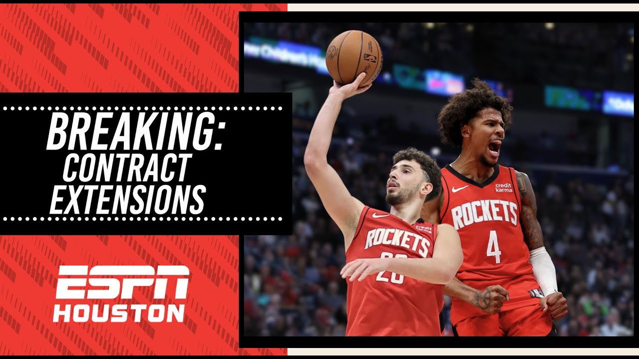 BREAKING: Houston Rockets Extend JALEN GREEN and APLPEREN ŞENGÜN!!