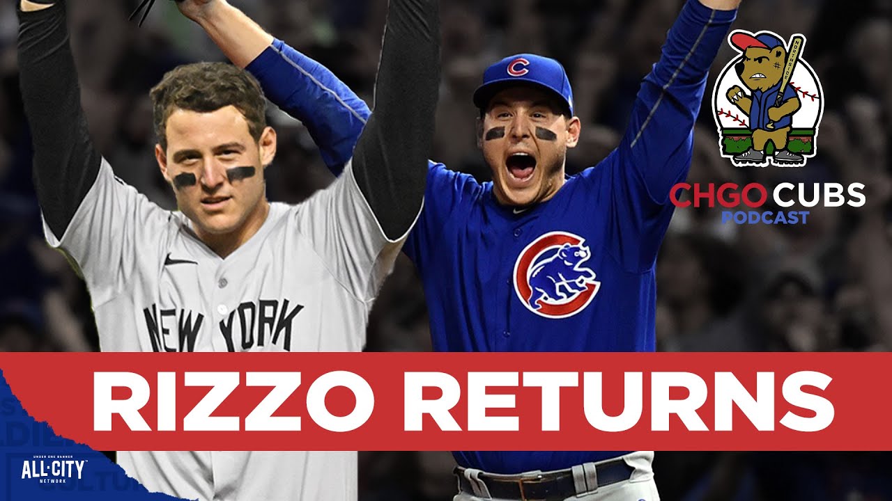 Chicago Cubs legend Anthony Rizzo returns to the World Series stage | CHGO Cubs Podcast