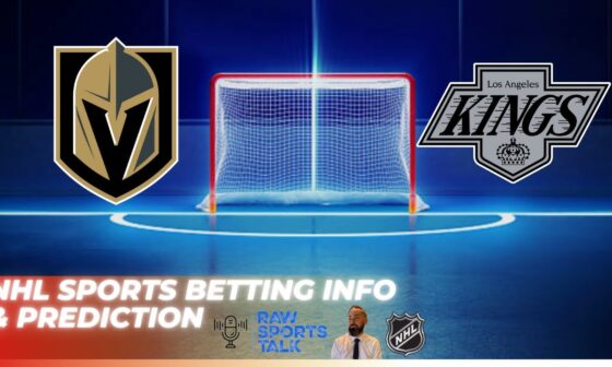 Las Vegas Golden Knights VS LA Kings : NHL Betting Info For 10/23/24