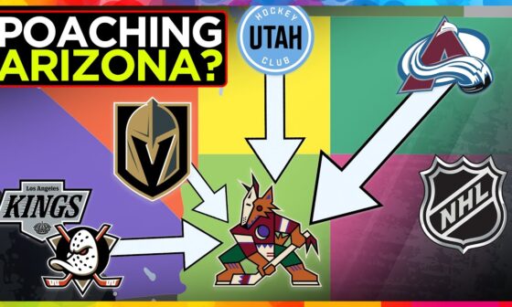 Arizona Hockey fans getting POACHED by Vegas Golden Knights?