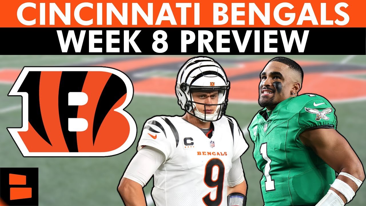 How The Bengals Can DESTROY The Philadelphia Eagles: Cincinnati Bengals Week 8 Preview, Injury News