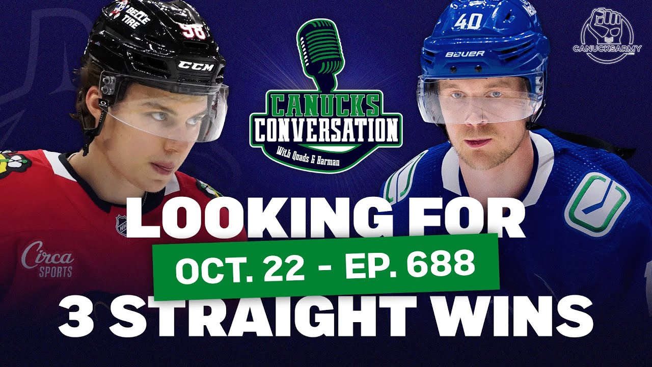 Canucks look for 3 straight wins in Chicago | Canucks Conversation Live