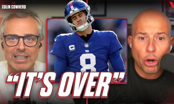 New York Giants “have to start over,” GET RID OF Daniel Jones after Eagles loss | Colin Cowherd NFL