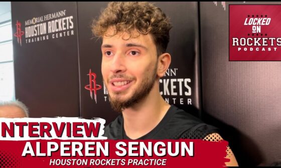 Alperen Sengun | Houston Rockets Practice | 2024-2025 NBA Season