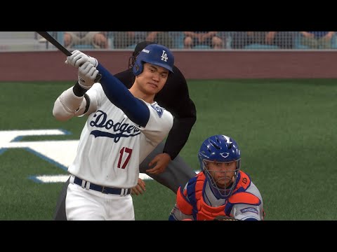 Los Angeles Dodgers vs New York Mets - NLCS Game 6 2024 Full Game Highlights - MLB The Show 24 Sim