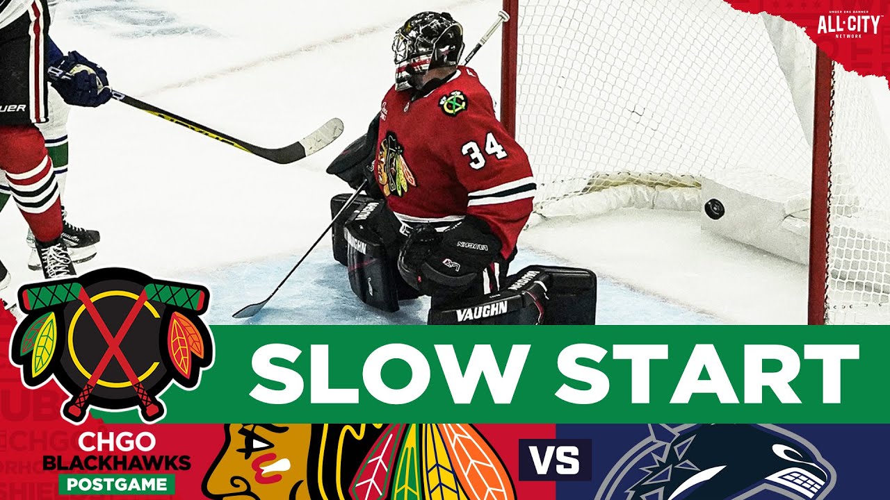 Taylor Hall hits milestone, but Chicago Blackhawks fall Canucks | CHGO Blackhawks POSTGAME