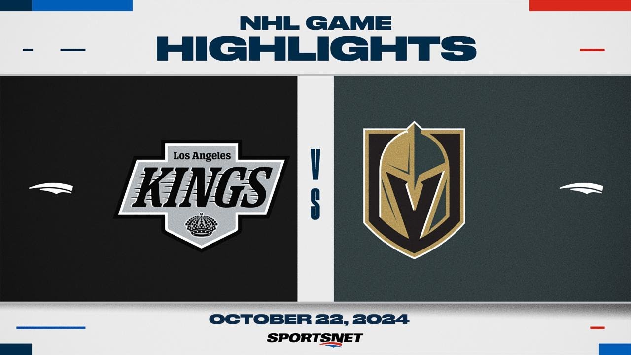 NHL Highlights | Kings vs. Golden Knights - October 23, 2024