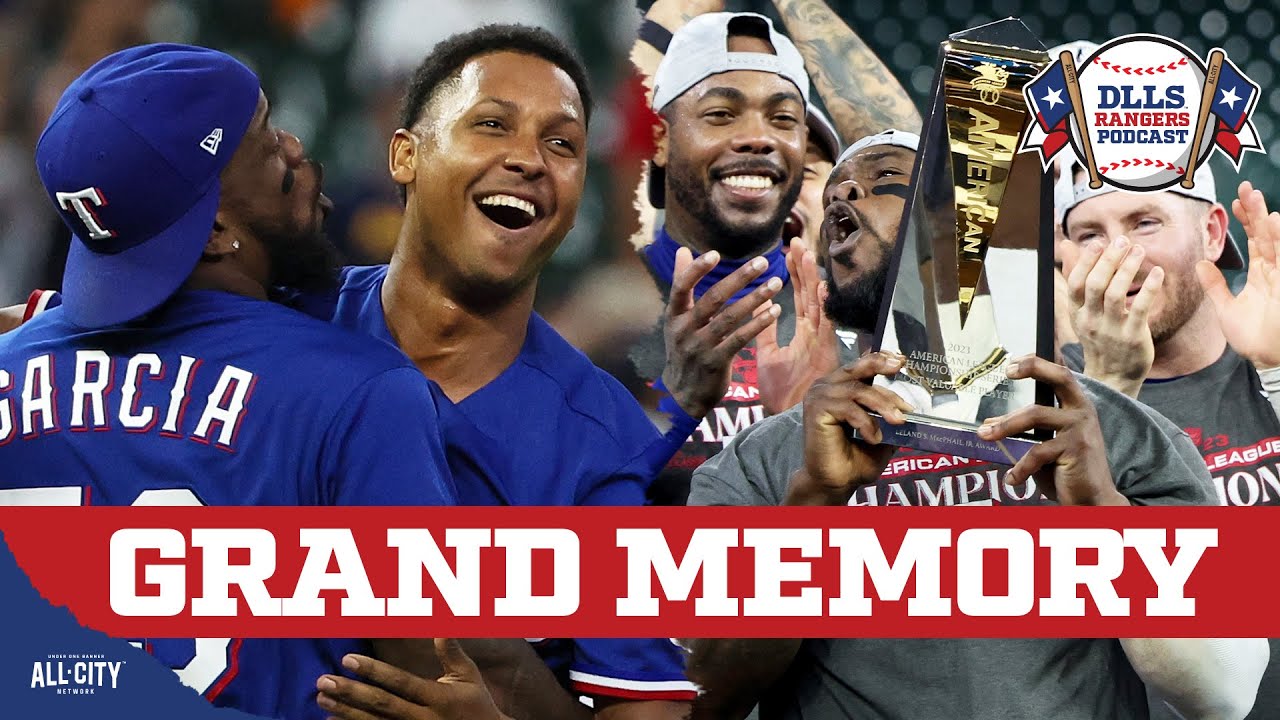 The Texas Rangers down but not out of ALCS a year ago today! | DLLS Rangers Podcast