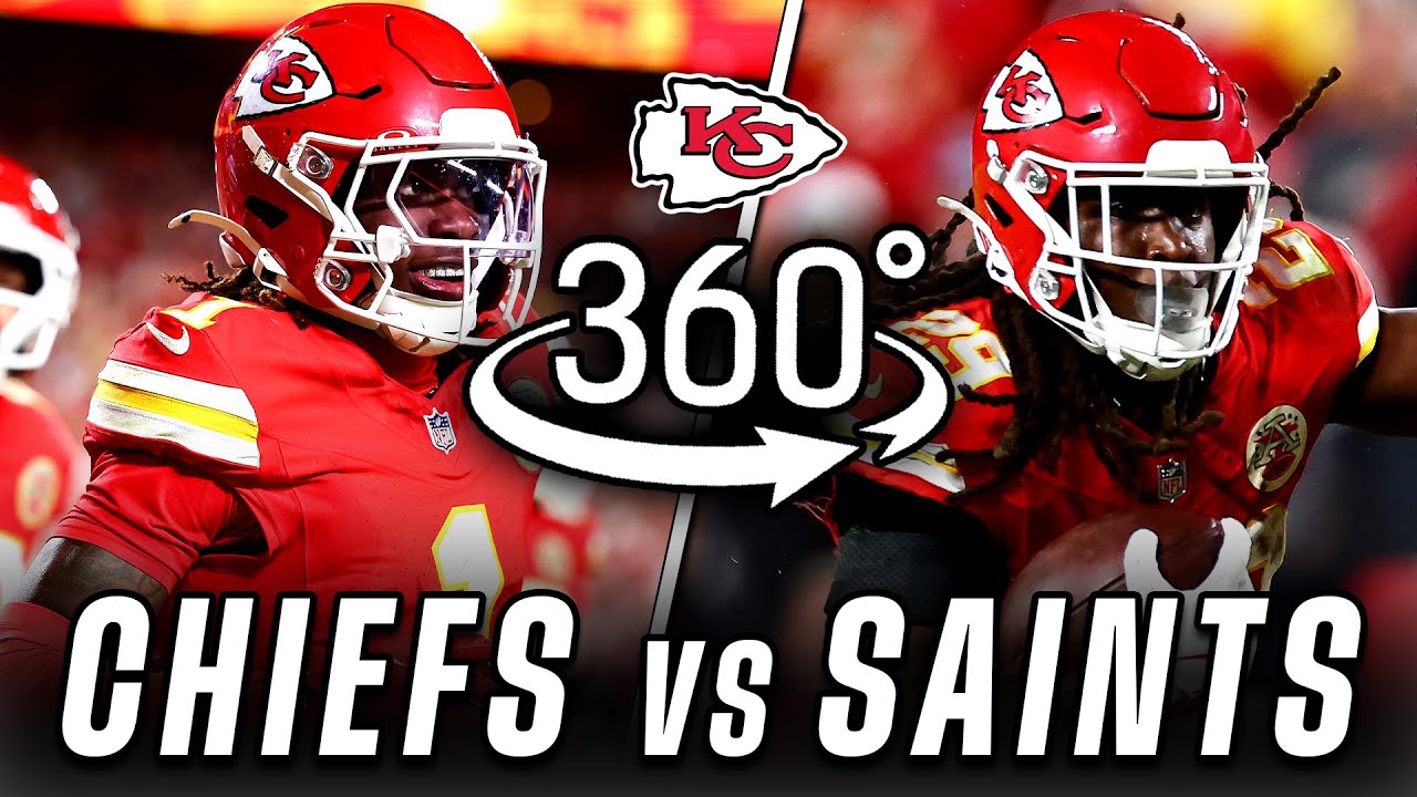 Week 5: Kansas City Chiefs Host the New Orleans Saints | 360° Video Highlights