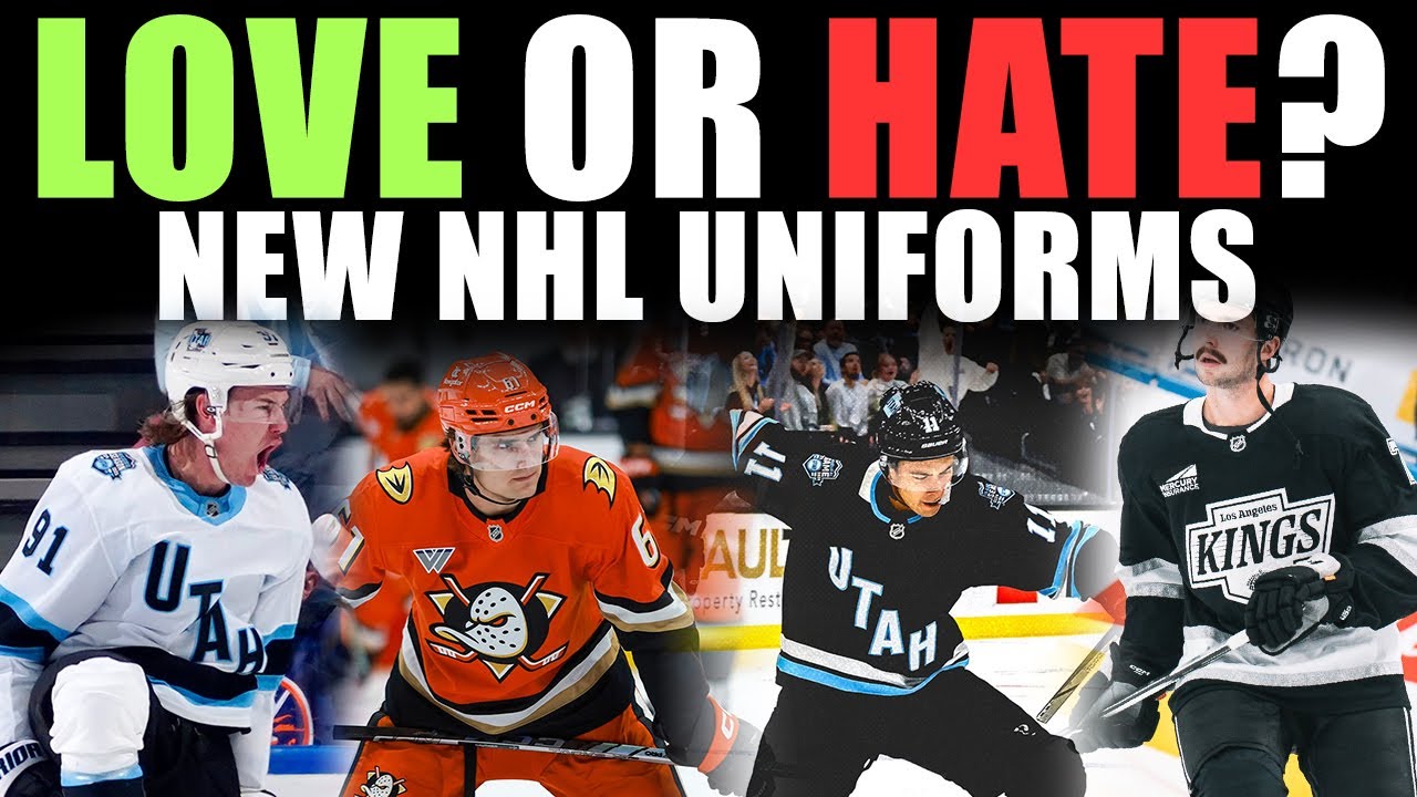 Love or HATE? Anaheim, Utah & LA Kings NEW Uniforms!