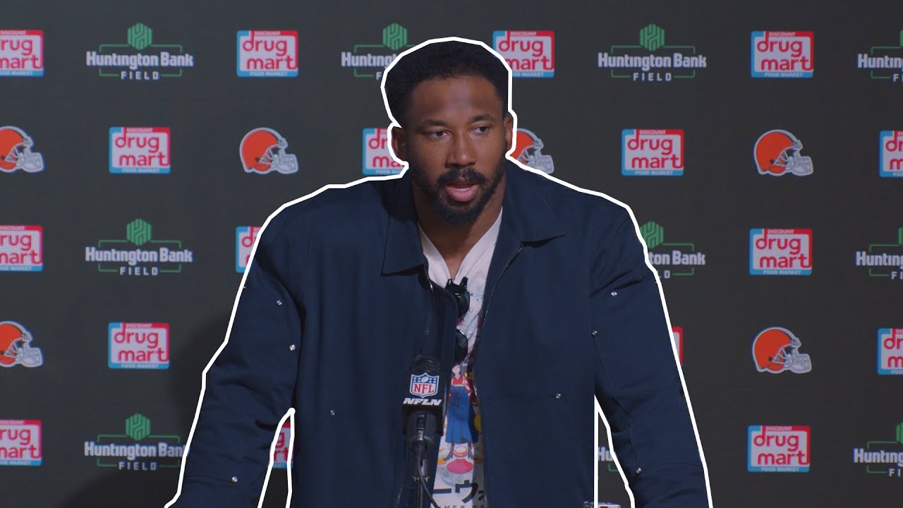 Myles Garrett Postgame Press Conference | Week 7 vs. Cincinnati Bengals