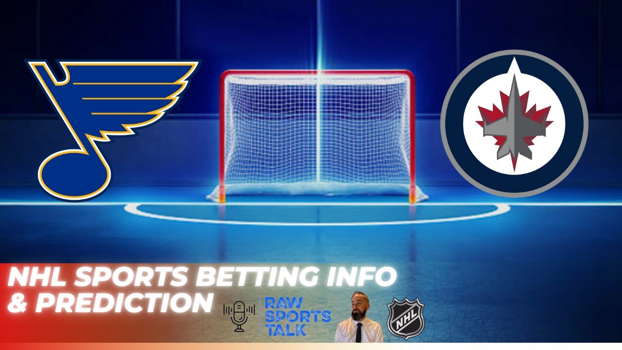 St. Louis Blues VS Winnipeg Jets : NHL Betting Info For 10/23/24