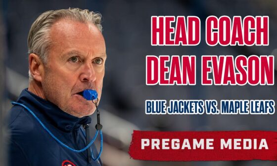 Head Coach Dean Evason Previews Tonight's Matchup with the Toronto Maple Leafs | Pregame Media